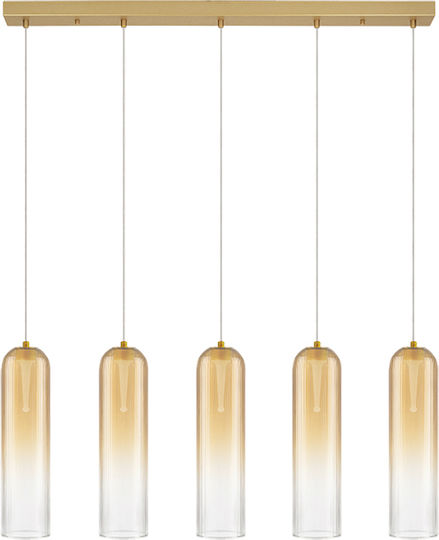 Zambelis Lights LED Gold Deckenleuchte