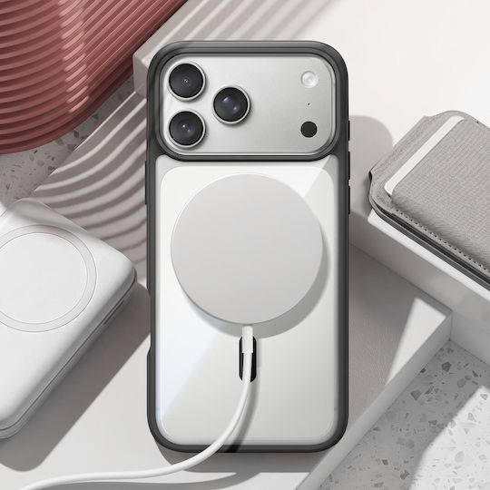 Zanaé MagSafe-Hülle iPhone 17 Pro Max 18 Pro Max Aura-Effekt Stoßfest Schwarz