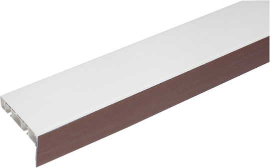 Rodeco Μετόπη Κουρτινόξυλου Berlin 360εκ. Πλαστική Rodeco Μετόπη Κουρτινόξυλου Berlin 360εκ. Πλαστική
