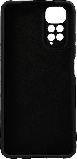 Spacer Back Cover Σιλικόνης 2mm Μαύρο (Redmi Note 11 / 11S 4G)