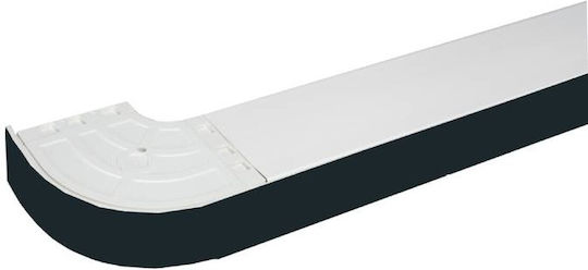 Rodeco Lambriu pentru Galeria de Perdea Dortmund 320 cm din Plastic
