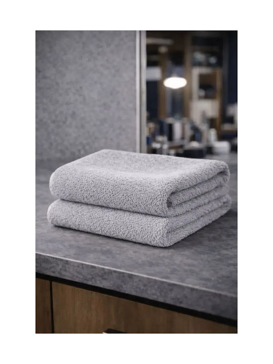 SteweHome Set 2 Piese Prosoape Sportive Textură Moale Uscare Rapidă 50x90 Cm