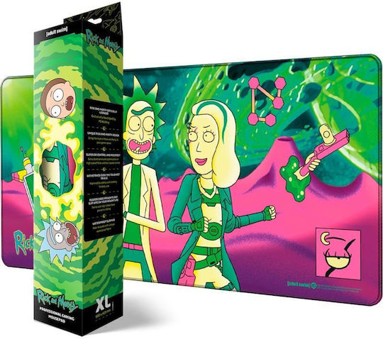 Warner Bros Rick Morty Space Beth Adventure Mouse Pad 900 X 420 X 3 Mm