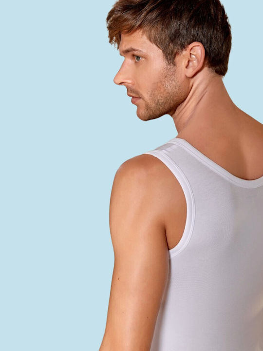 Gabriel BRK Men's Sleeveless Undershirt White