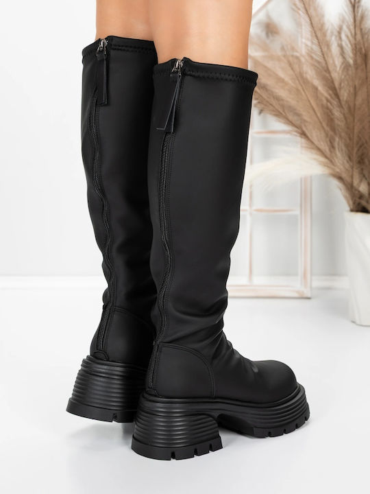 Damenstiefel Schwarz