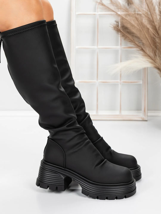 Damenstiefel Schwarz
