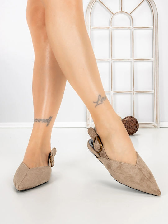 Balerini de damă Kaki