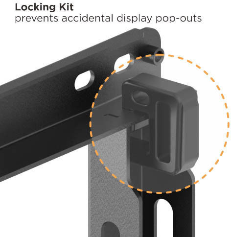 Brateck Video Wall Quick Release Full Service Wall Mount 60x40 70kg