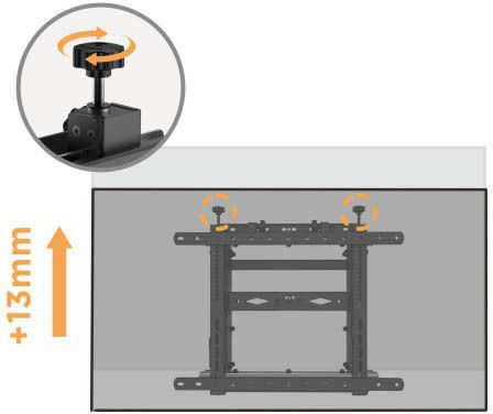 Brateck Video Wall Quick Release Full Service Wall Mount 60x40 70kg
