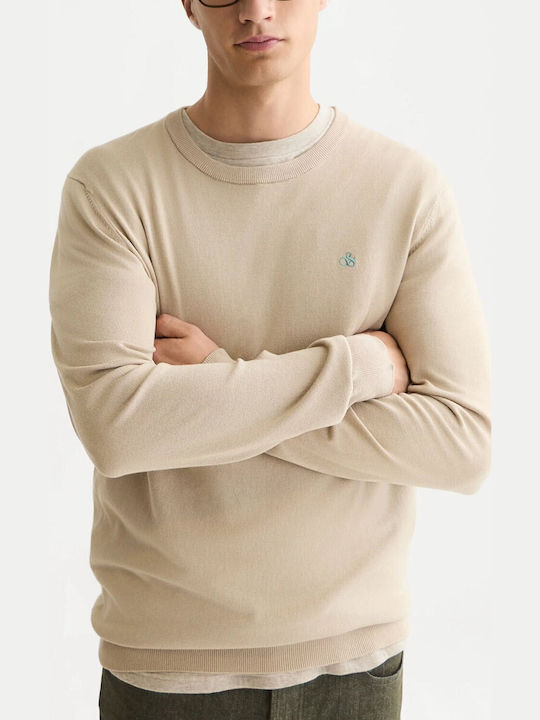 Scotch & Soda Ecovero Beige Sweater