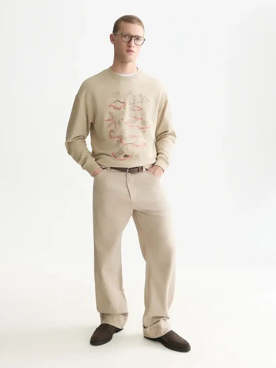 Beige Sweatshirt