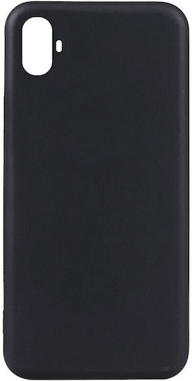 Матов Гъвкав Силиконов Калъф Black Tcl K70 5g