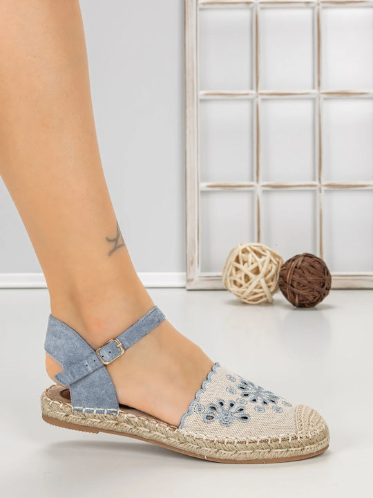 Damen-Espadrilles in Blau