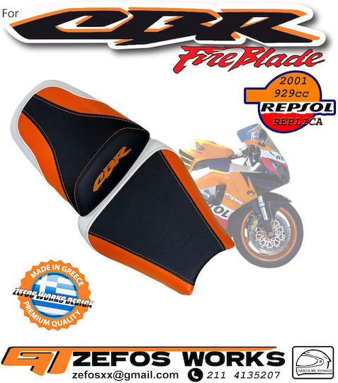 CBR 929 Racing Repsol Replica Rutschfeste Sitzbezüge