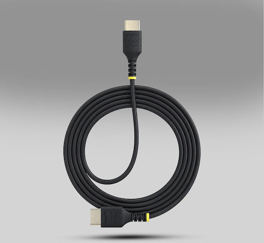 StarTech HDMI 2.1 Καλώδιο HDMI male - HDMI male 0.5m Μαύρο