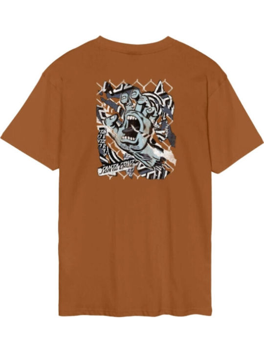 Damaged Hand T-shirt Orange SCA-TEE-13950