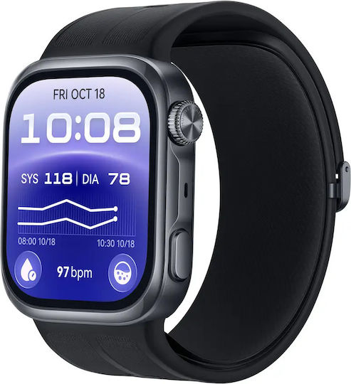 Huawei Watch D3 Aluminium 46mm with Electrocardiogram (Black)