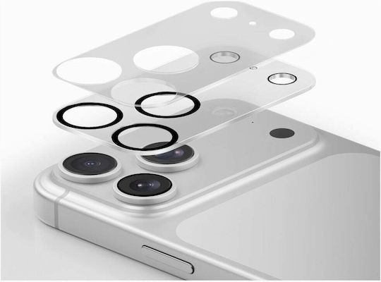Uniq Optix Clearshield Frameguard Protecție pentru Lentilele Camerei Apple iPhone 18 Pro Max Transparentă cu Aplicator