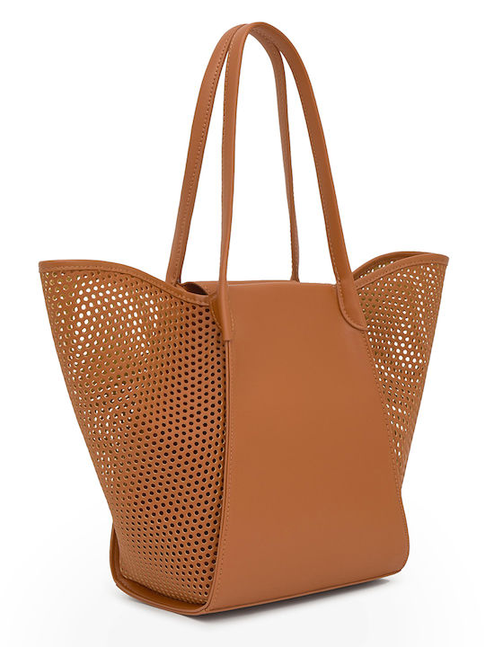 Capazo Women's Shoulder Bag Camel