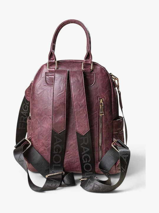 Damentasche Rucksack Schulter Grau
