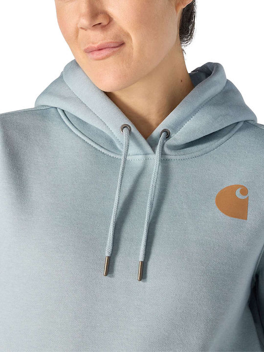 Women's Blue Hooded Sweatshirt