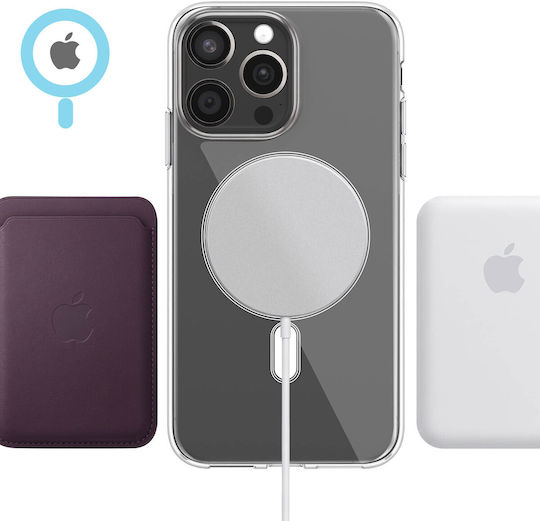 Zanaé Husă MagSafe iPhone 16 Pro Max cu Colțuri Întărite Transparentă