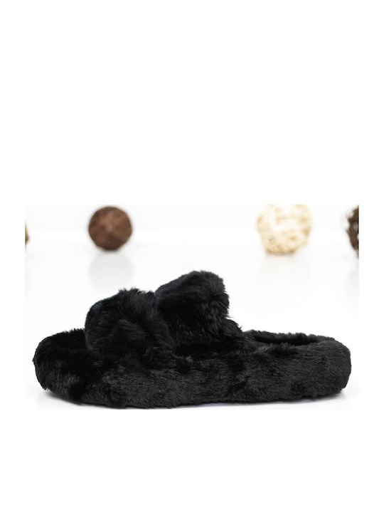 Papuci De Casă De Iarnă Pentru Femei Negri