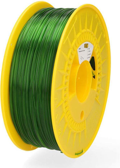 PCTG 3D-Drucker-Filament 1,75 mm Transparent Grün 1 kg
