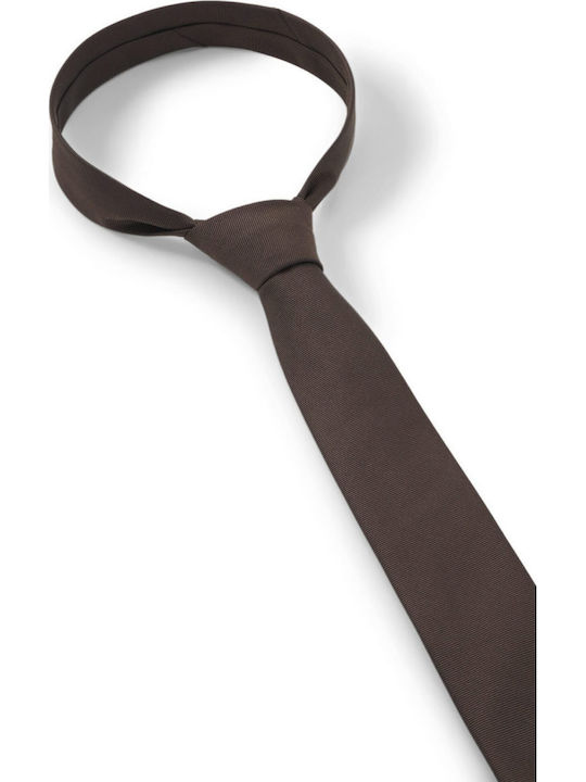 Men’s Silk Tie in Brown