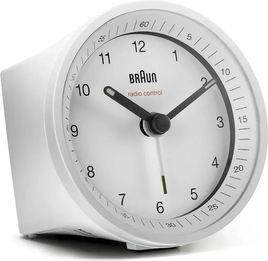 Braun BC 07 W-DCF Ceas de Masă cu Indicatoare și Alarmă Alb 67010 Braun BC 07 W-DCF Ceas de Masă cu Indicatoare și Alarmă Alb 67010