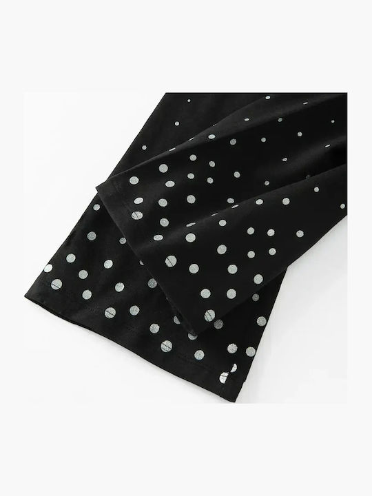 Kids Long Black Leggings