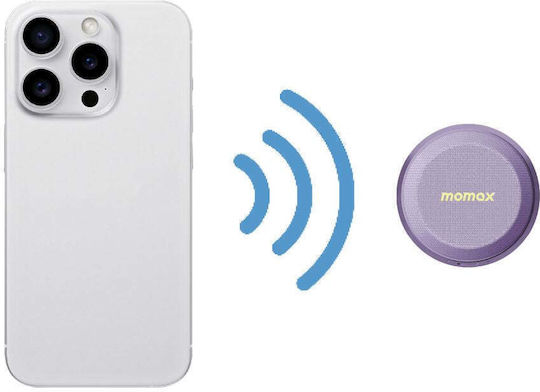 1-Vibe Go 3W Bluetooth Speaker with Up to 12 Hours of Battery Life Purple
