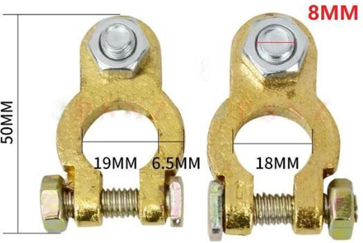 Batterieklemmen 302 Set 2