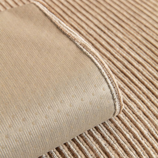 Melinen Vena Ριχτάρι Πολυθρόνας Chenille 70x150εκ. Beige