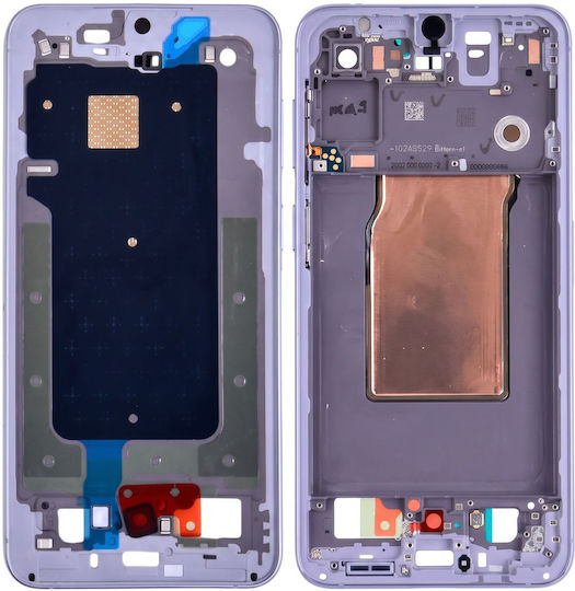 Samsung Ersatz-Mittelrahmen Samsung Galaxy A57 5G Service Pack Lavendel