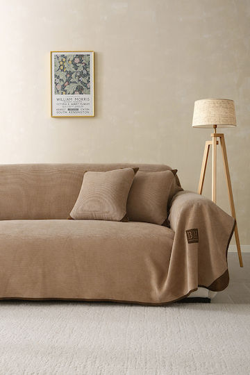 Beauty Home Σετ Ριχτάρια 2τμχ Μπεζ