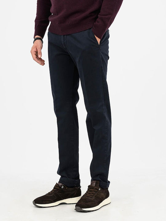 Fourten Industry Herren-Chinohose Navyblau