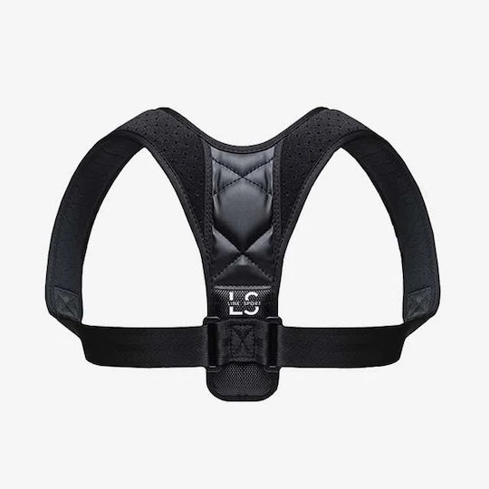 Line Sport Διορθωτής Στάσης Σώματος & Τιράντα Κύφωσης Πλάτης Αυχένα Μαύρος