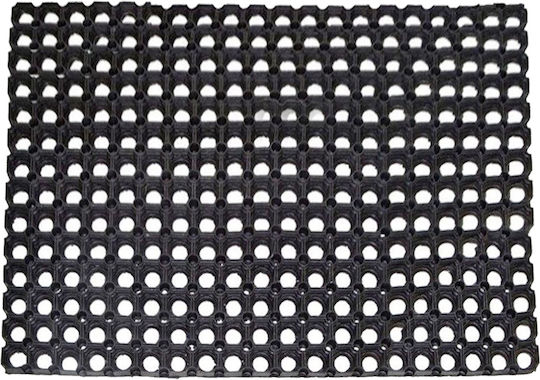 Sidirela Covor De Intrare Din Cauciuc Inel Negru 50x100cm E-0816 Negru Sidirela Covor De Intrare Din Cauciuc Inel Negru 50x100cm E-0816 Negru