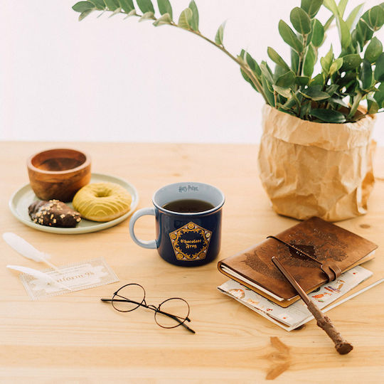 Grupo Erik Chocolate Frog Tasse Keramik Blau 375ml