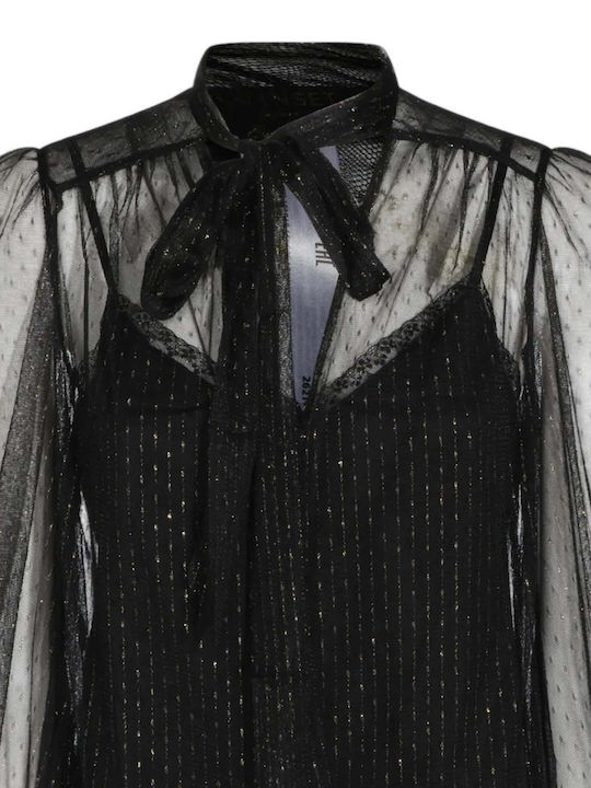 Long Sleeve Women's Shirt Black