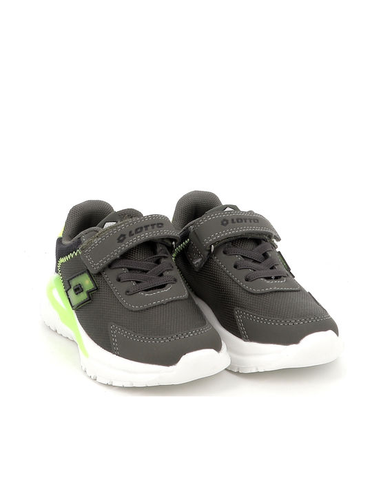 Kids Sneakers with Green Lights