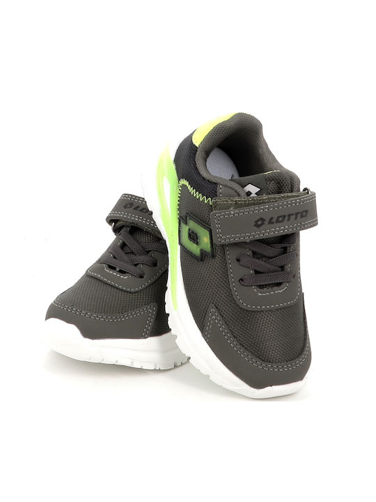 Kids Sneakers with Green Lights