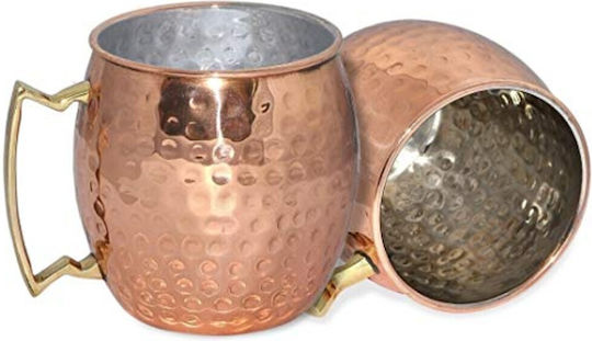 Soler Hispania Медна чаша, розова, 500 мл