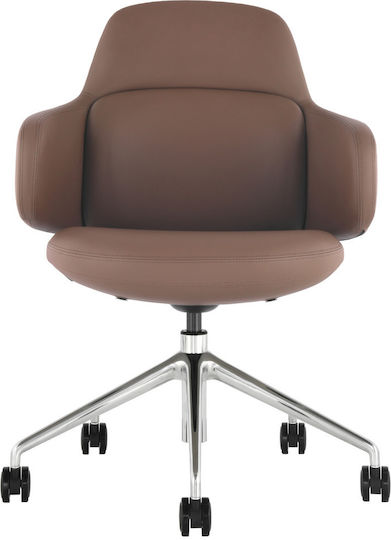ErgoAction Riva Glossy Офис Стол Кафяв ErgoAction Riva Glossy Офис Стол Кафяв