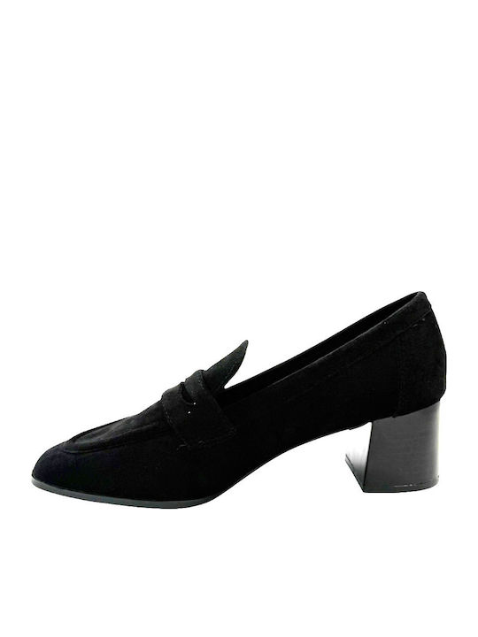 Black Suede Heels