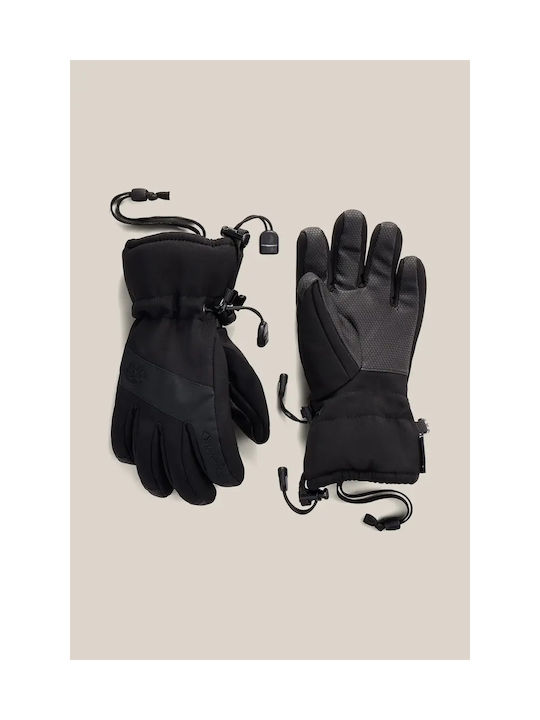 686 686 Kinder-Fäustlinge Ski- und Snowboardhandschuhe mit Gore-Tex-Membran Schwarz
