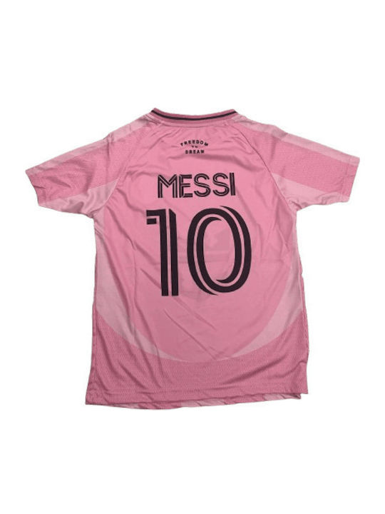 Messi Inter Miami Kinder Fußballtrikot-Set