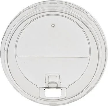Καπάκια Pp Πιπίλα Τρύπα Ασφαλείας Flip Διάφανα 90mm 100 Τεμάχια Intertan Q0090cspp