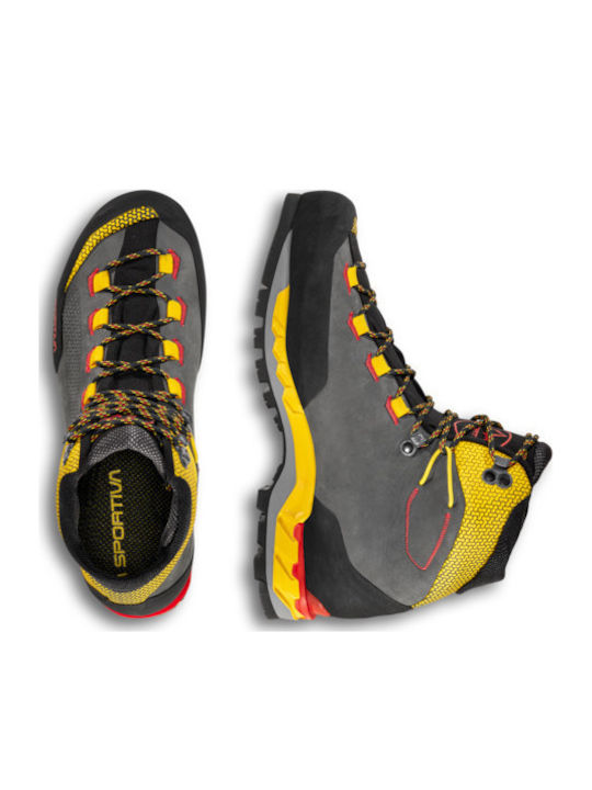 La Sportiva Trango Tech Leather Men's Waterproof Hiking Shoes with Gore-Tex Membrane Black